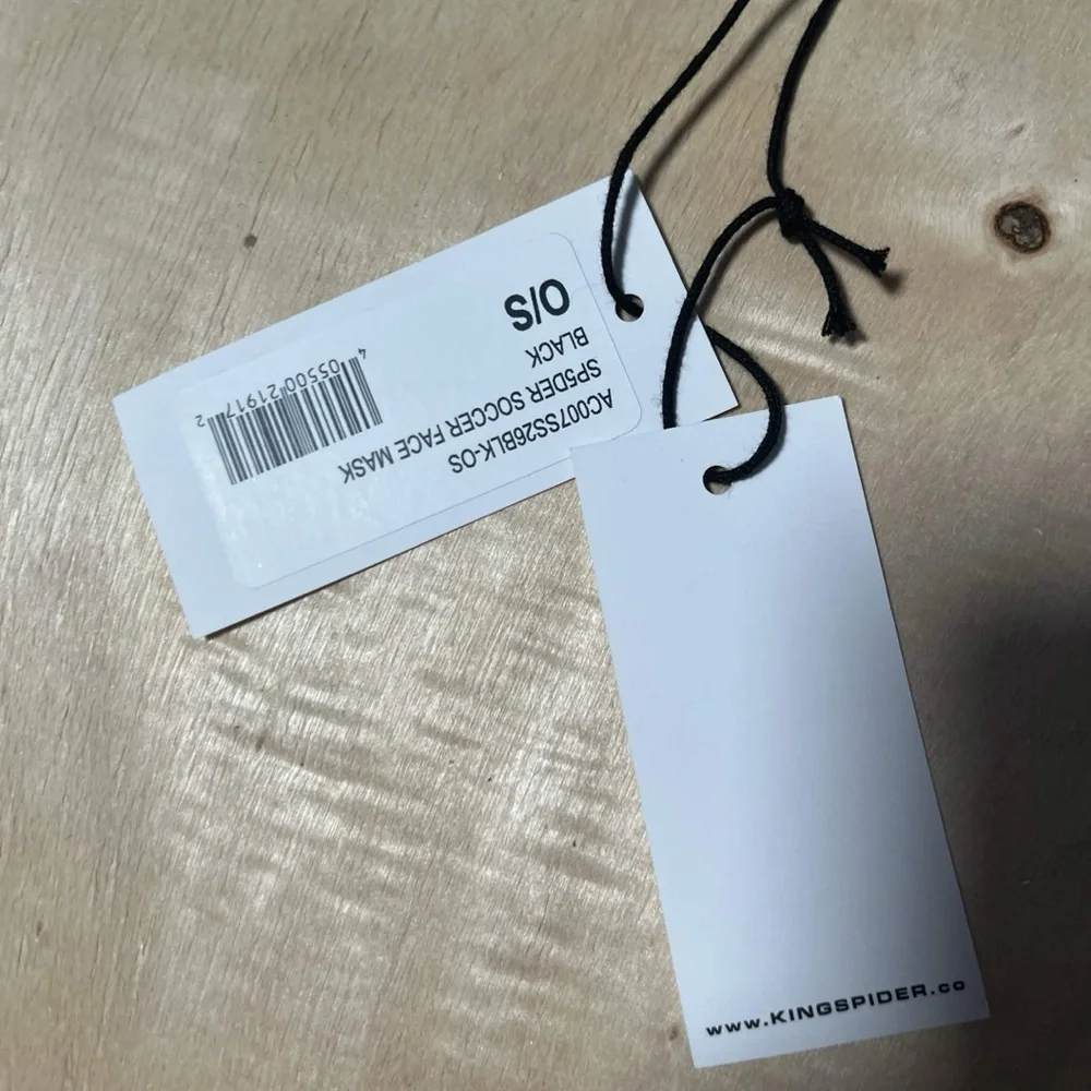 O/S Black Sp5der ski mask